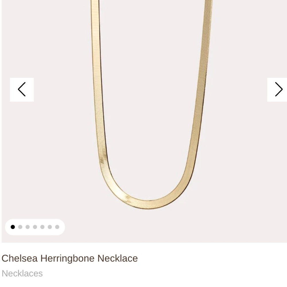 Louise Carter Herringbone necklace